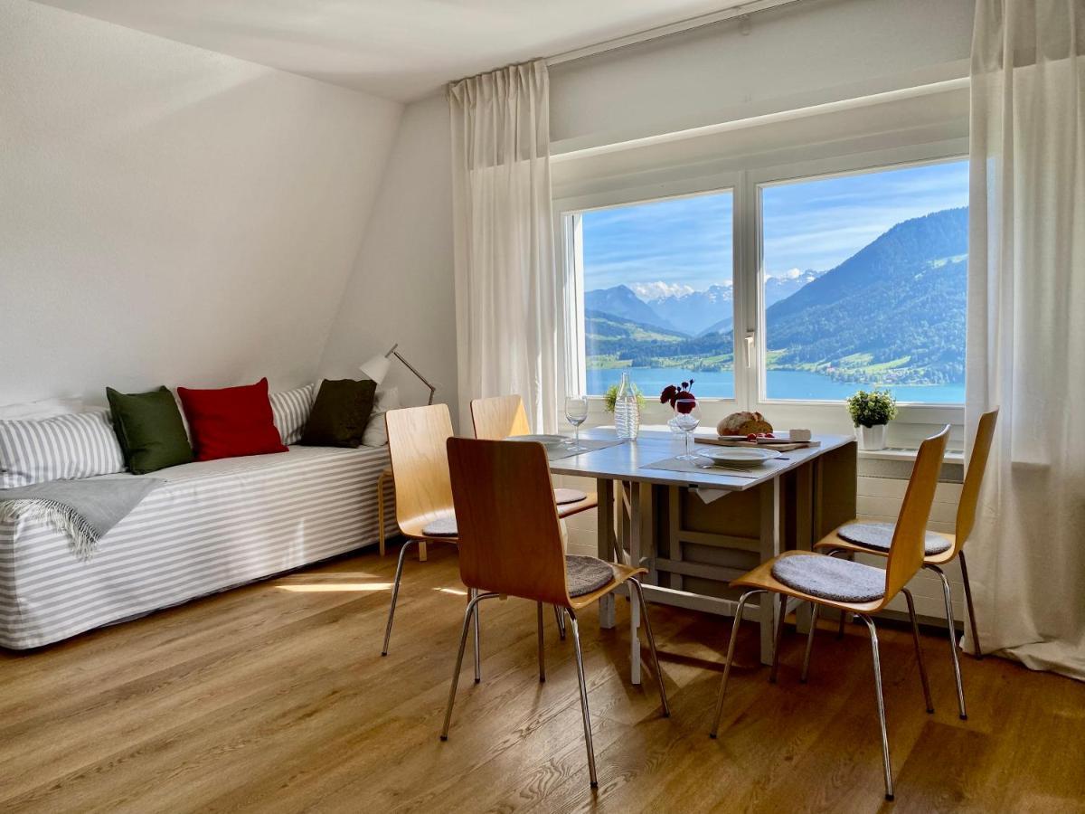 Beautiful Apartment With Fantastic Views Oberägeri 外观 照片